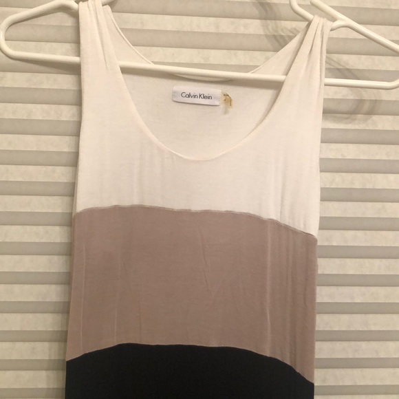 Full length, color block dress - Picture 2 of 2